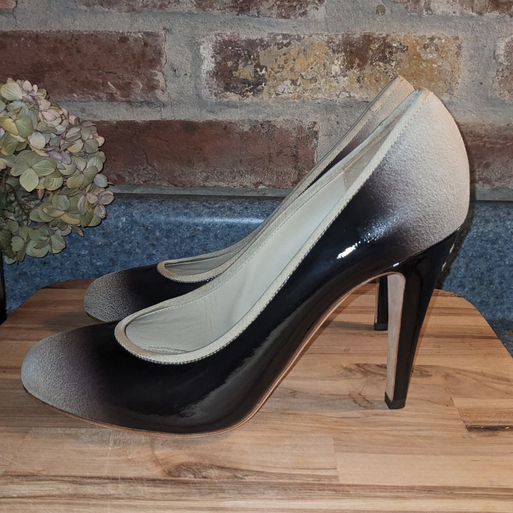 Authentic Chanel Suede Ombre Pumps